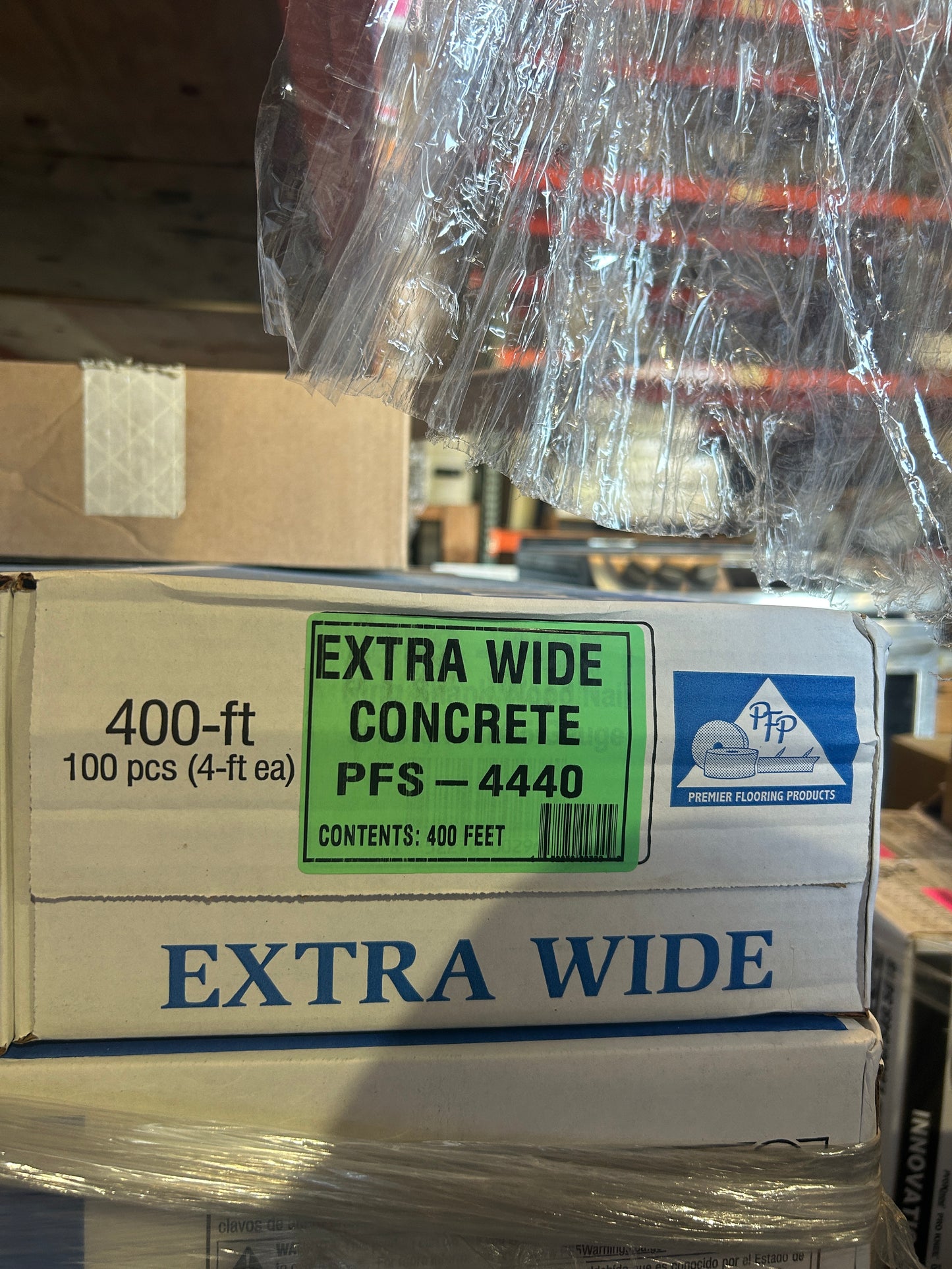 1" Concrete Tack Strip - 11/16" x 12g Nails