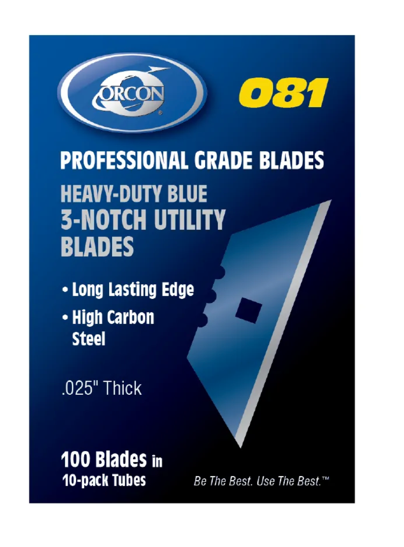 Heavy Duty 3-Notch Utility Blade 081