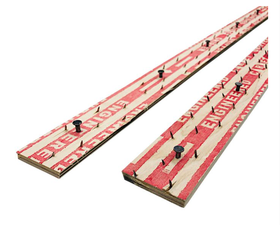 1-3/4" Concrete Tack Strip - 11/16" x 12g Nails