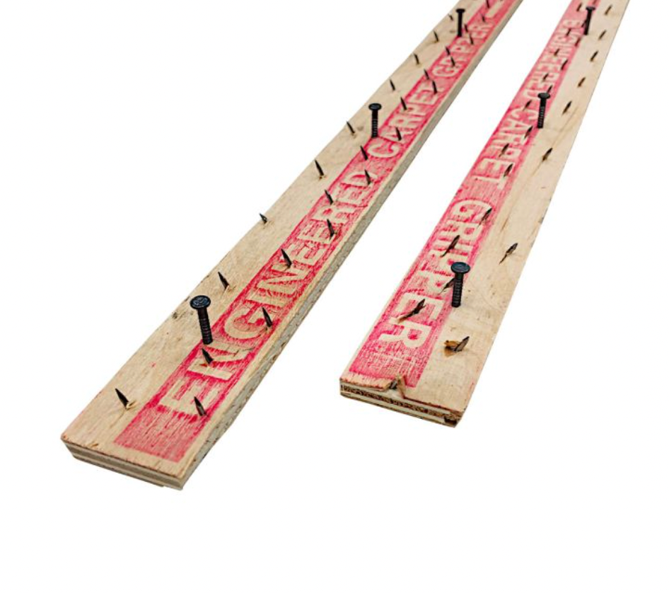 1-1/4" Wood Tack Strip - 3/4" x 13g Nails