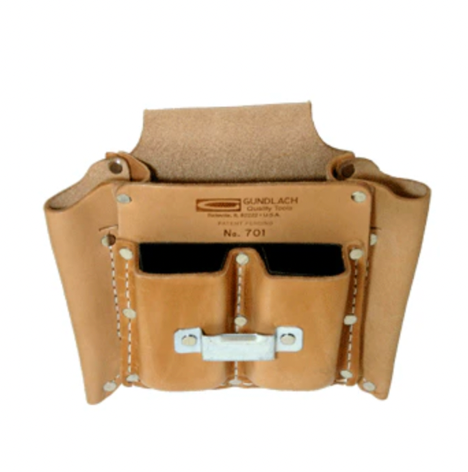 Multi-Pocket Tool Pouch w/ liner, and tape holder 701