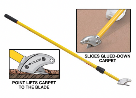 Carpet Tear-out Stand-up Cutter
