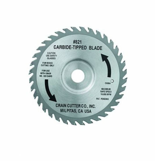 821 Carbide Saw Blade for Crain 812/820/825