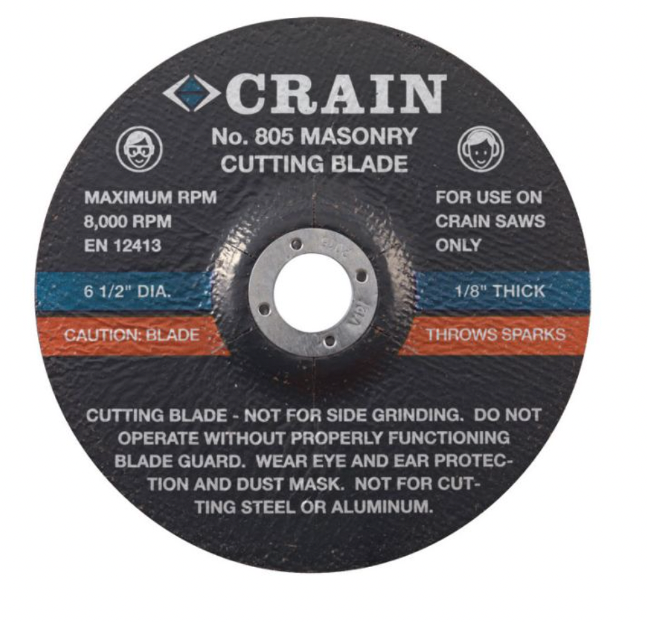 Masonry Saw Blade for Crain 812/825