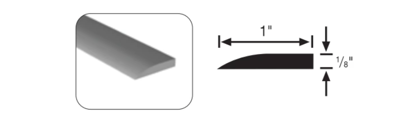 1/8" Tile Reducer 172