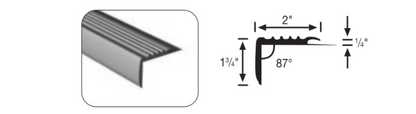 1/4" Undercut Carpet Nosing 204