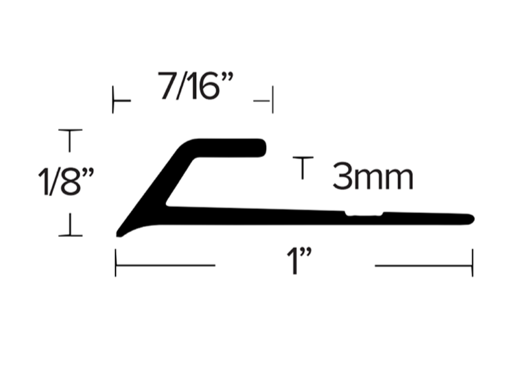 3mm Bevel Cap 406