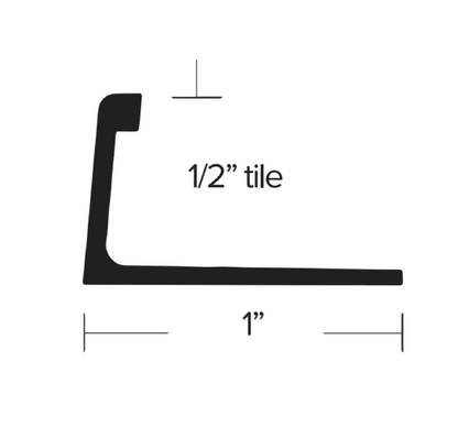 1/2" L Tile Trim TT 12