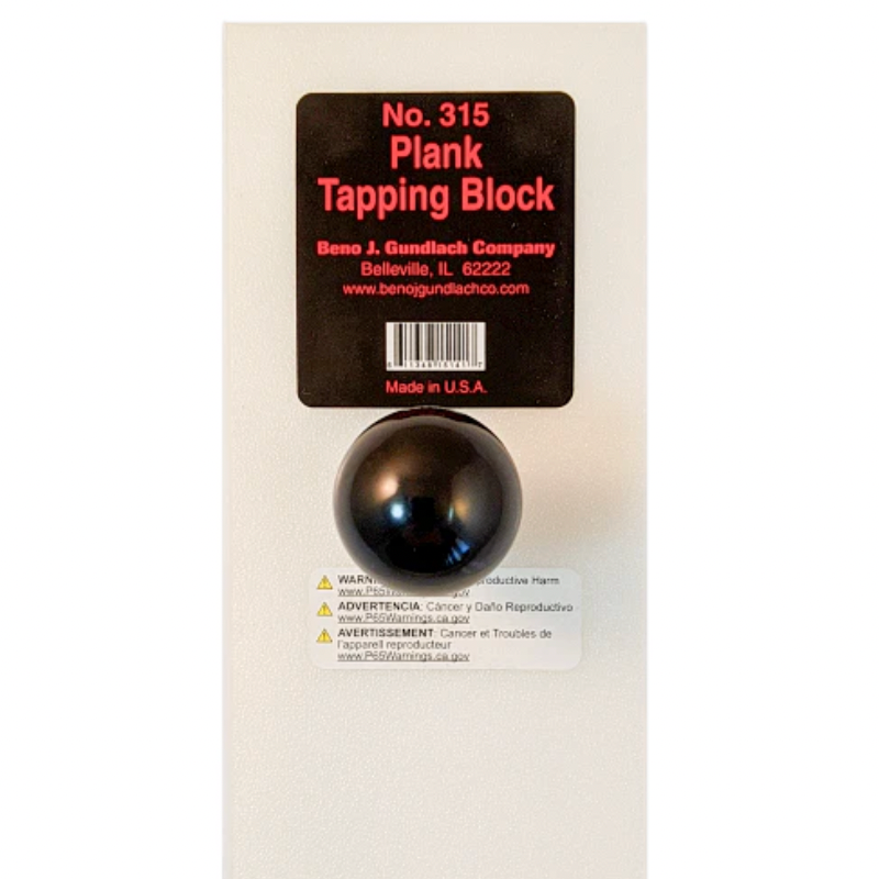 7" Tapping Block