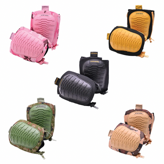 Soft Shell Zipper Knee Pads