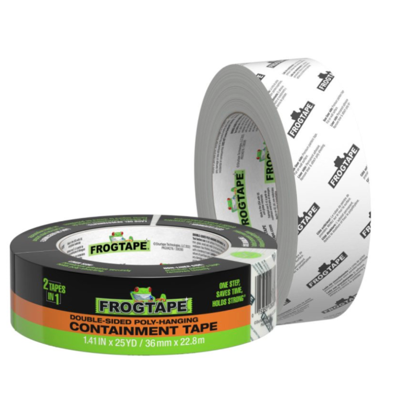 Double Sided Poly Sheeting Containment Tape